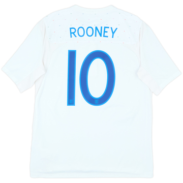 2010-11 England Home Shirt Rooney #10 - 8/10 - (L)