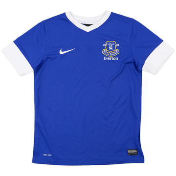 2012-13 Everton Home Shirt - 9/10 - (L.Boys)