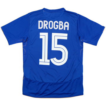 2005-06 Chelsea Centenary Home Shirt Drogba #15 (XL.Boys)