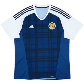 2016-17 Scotland Home Shirt - 9/10 - (XL)