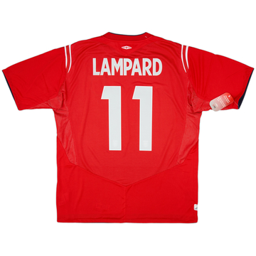 2004-06 England Away Shirt Lampard #11 (XL)