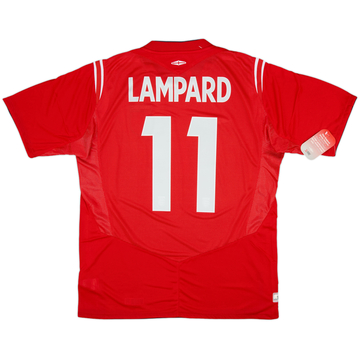2004-06 England Away Shirt Lampard #11 (L)