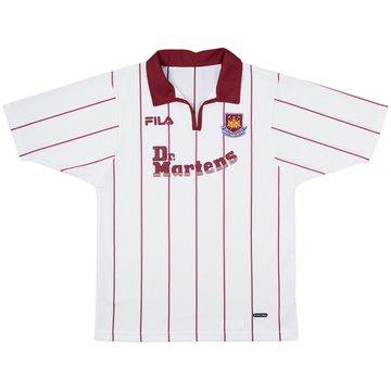 2002-03 West Ham Away Shirt - 8/10 - (XL.Boys)