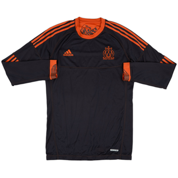 2012-13 Olympique Marseille Player Issue TechFit Third L/S Shirt - 8/10 - (XL)