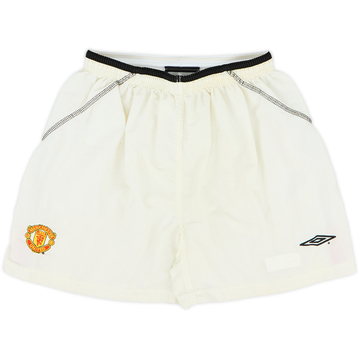 2000-02 Manchester United Home Shorts - 5/10 - (L.Boys)