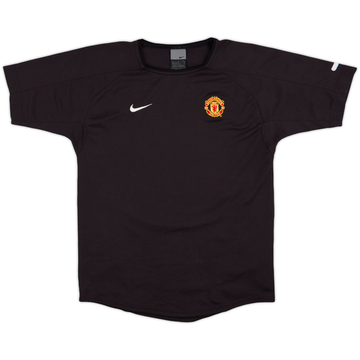 2002-03 Manchester United Nike Training Shirt - 10/10 - (L.Boys)