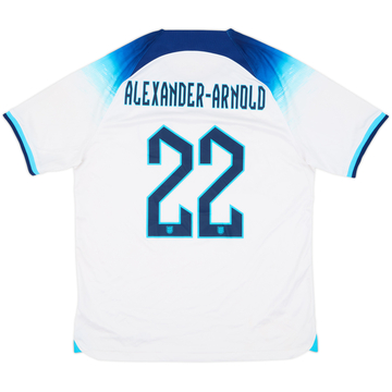 2022-23 England Home Shirt Trent Alexander-Arnold #22 - 8/10 - (L)