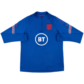 2020-21 England Nike 1/4 Zip Training Top - 6/10 - (M)
