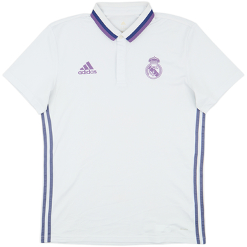 2016-17 Real Madrid adidas Polo Shirt - 10/10 - (L)