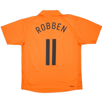 2006-08 Netherlands Home Shirt Robben #11 - 7/10 - (L)