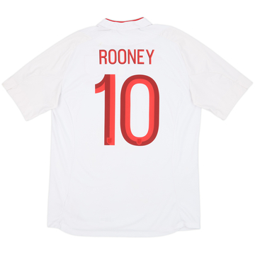 2012-13 England 'Poland/Ukraine' Home Shirt Rooney #10 - 7/10 - (L)