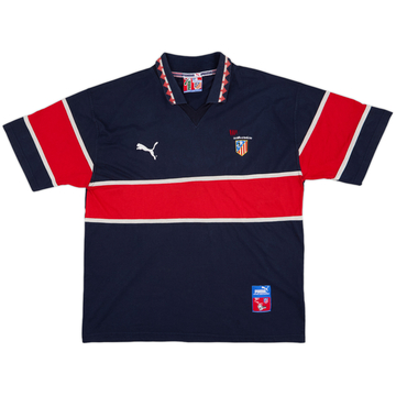 1997-98 Atletico Madrid Puma Polo Shirt - 7/10 - (XL)
