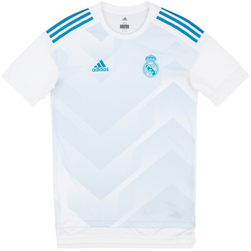 2017-18 Real Madrid adidas Training Shirt - 10/10 - (XS)