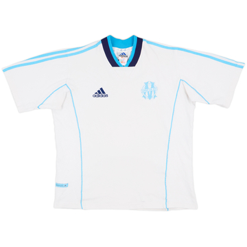 1999-00 Marseille adidas Cotton Shirt - 7/10 - (S)