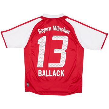 2003-04 Bayern Munich Home Shirt Ballack #13 - 8/10 - (XL.Boys)