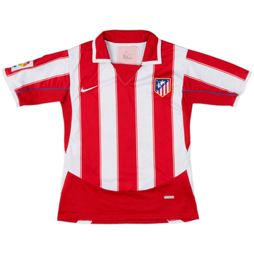 2003-04 Atletico Madrid Home Shirt - 6/10 - (S.Boys)