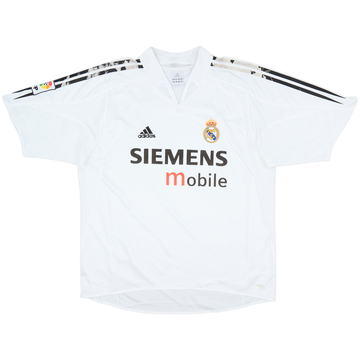 2004-05 Real Madrid Home Shirt - 4/10 - (L)
