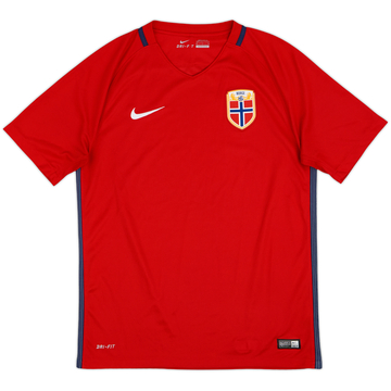 2016-18 Norway Home Shirt - 9/10 - (M)
