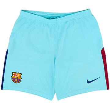 2017-18 Barcelona Away Shorts - 6/10 - (M)
