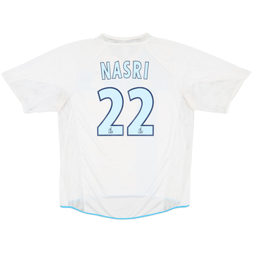 2004-05 Olympique Marseille Home Shirt Nasri #22 - 4/10 - (L)