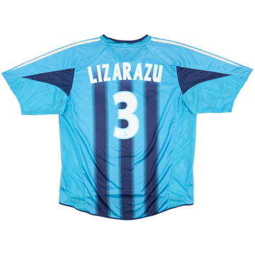 2004-05 Olympique Marseille Away Shirt Lizarazu #3 - 9/10 - (XL)