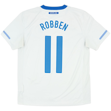 2010-11 Netherlands Away Shirt Robben #11 - 6/10 - (M)