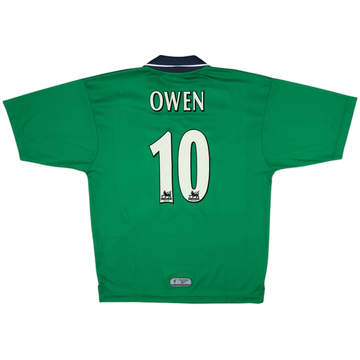 1999-00 Liverpool Away Shirt Owen #10 - 8/10 - (L)