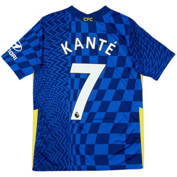 2021-22 Chelsea Home Shirt Kante #7 - 10/10 - (XL.Boys)