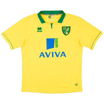 2012-13 Norwich Home Shirt - 5/10 - (L)