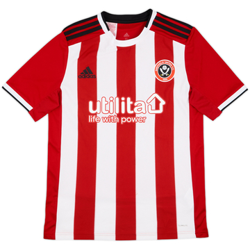 2019-20 Sheffield United Home Shirt - 8/10 - (XL.Boys)