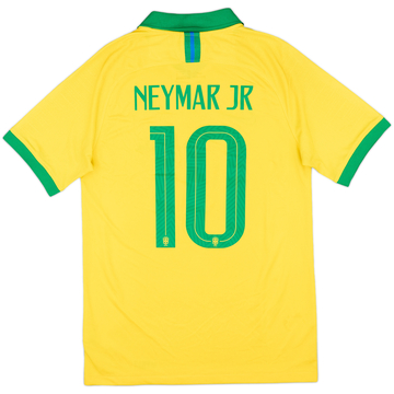 2019-20 Brazil Home Shirt Neymar Jr #10 - 6/10 - (M)