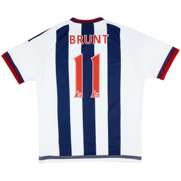 2015-16 West Brom Home Shirt Brunt #11 - 6/10 - (L)