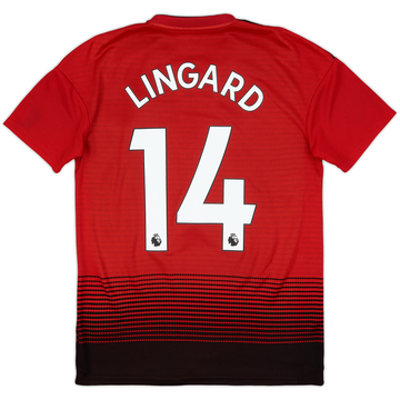 2018-19 Manchester United Home Shirt Lingard #14 - 8/10 - (XS)