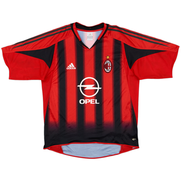 2004-05 AC Milan Home Shirt - 8/10 - (M)