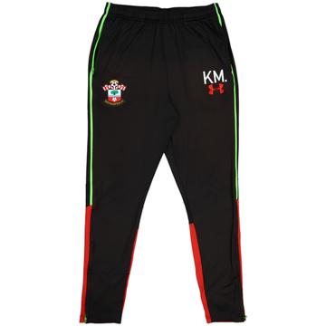2020-21 Southampton Staff Issue Under Armour Track Pants/Bottoms 'KM.' - 7/10 - (M)