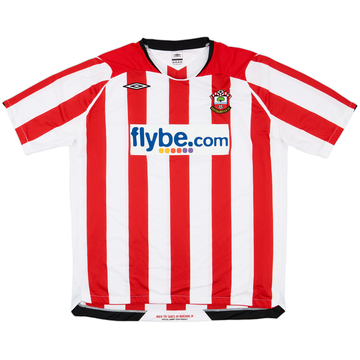 2008-10 Southampton Home Shirt - 8/10 - (XXL)