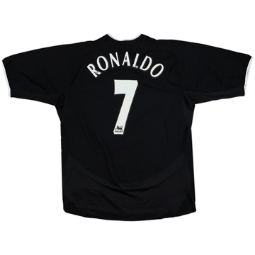 2003-05 Manchester United Away Shirt Ronaldo #7 - 5/10 - (XL)