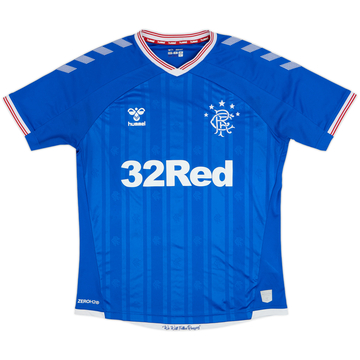 2019-20 Rangers Home Shirt - 8/10 - (L)