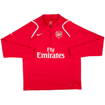 2006-07 Arsenal Nike 1/4 Zip Drill Top - 7/10 - (XL)
