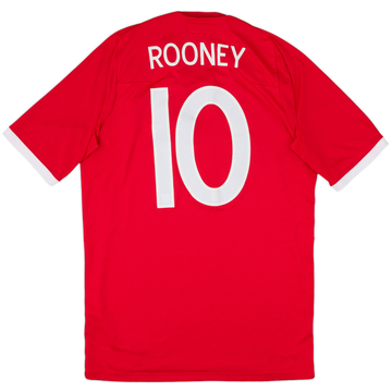 2010-11 England Away Shirt Rooney #10 - 8/10 - (M)
