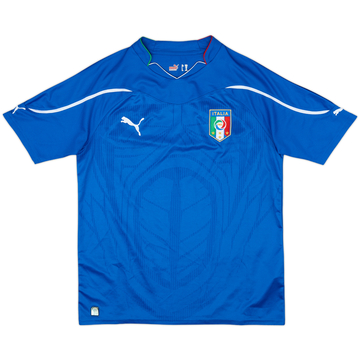 2010-12 Italy Home Shirt - 7/10 - (XL.Boys)