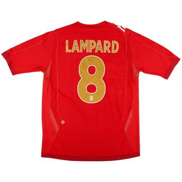 2006-08 England Away Shirt Lampard #8 - 6/10 - (M)