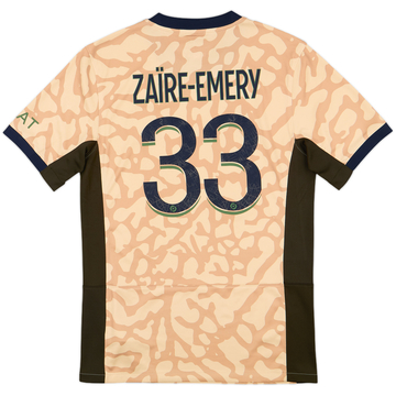 2023-24 Paris Saint-Germain Fourth Shirt Zaire-Emery #33 - 10/10 - (S)