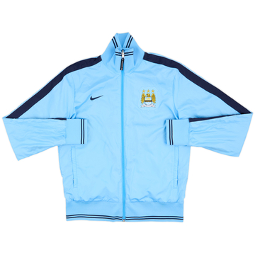2014-15 Manchester City Nike Reversible Track Jacket - 10/10 - (M)