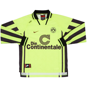 1996-97 Borussia Dortmund Home L/S Shirt - 6/10 - (M)