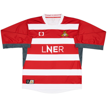 2019-20 Doncaster Rovers Home L/S Shirt - 10/10 - (XXL)