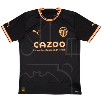 2022-23 Valencia Away Shirt - 9/10 - (M)