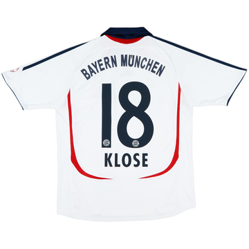 2006-07 Bayern Munich Away Shirt Klose #18 - 7/10 - (XL.Boys)