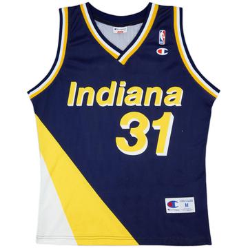 1991-97 Indiana Pacers Miller #31 Champion Away Jersey - 6/10 - (M)