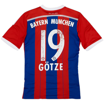 2014-15 Bayern Munich Home Shirt M.Gotze #19 - 5/10 - (XL.Boys)